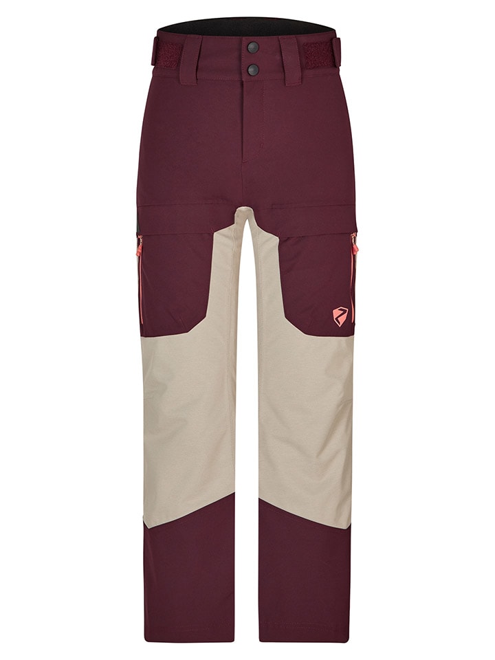 

Лыжные штаны Ziener Ski-/ Snowboardhose Aysal, цвет Rot/Beige