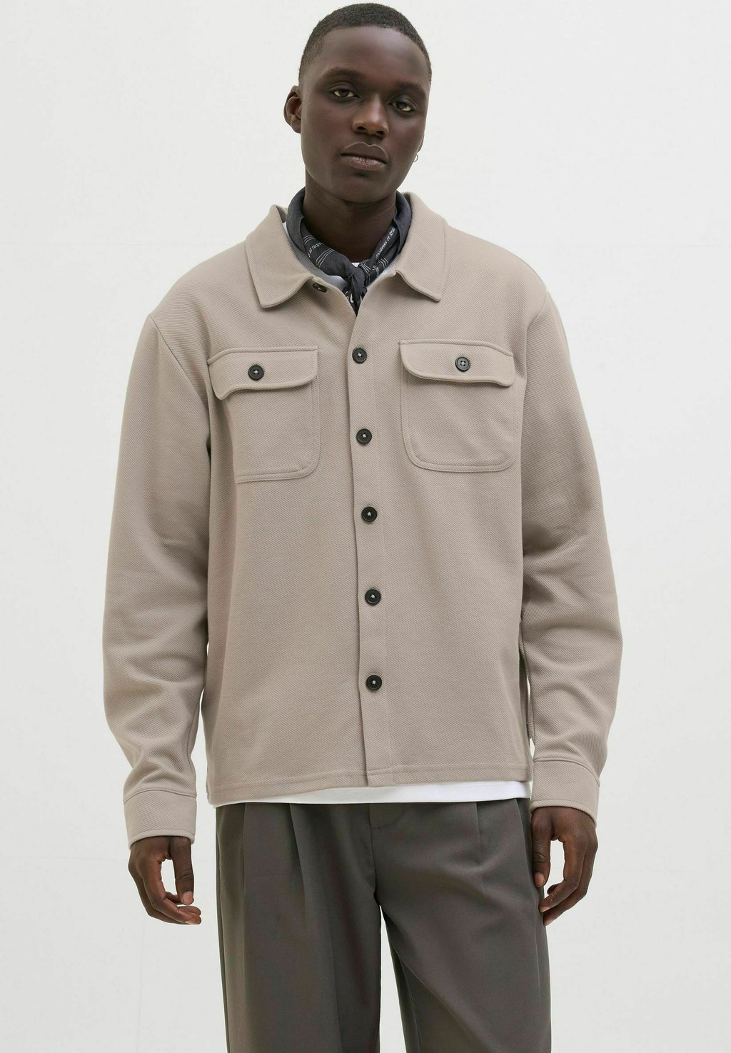 

Летняя куртка EINFARBIG Jack & Jones, хаки