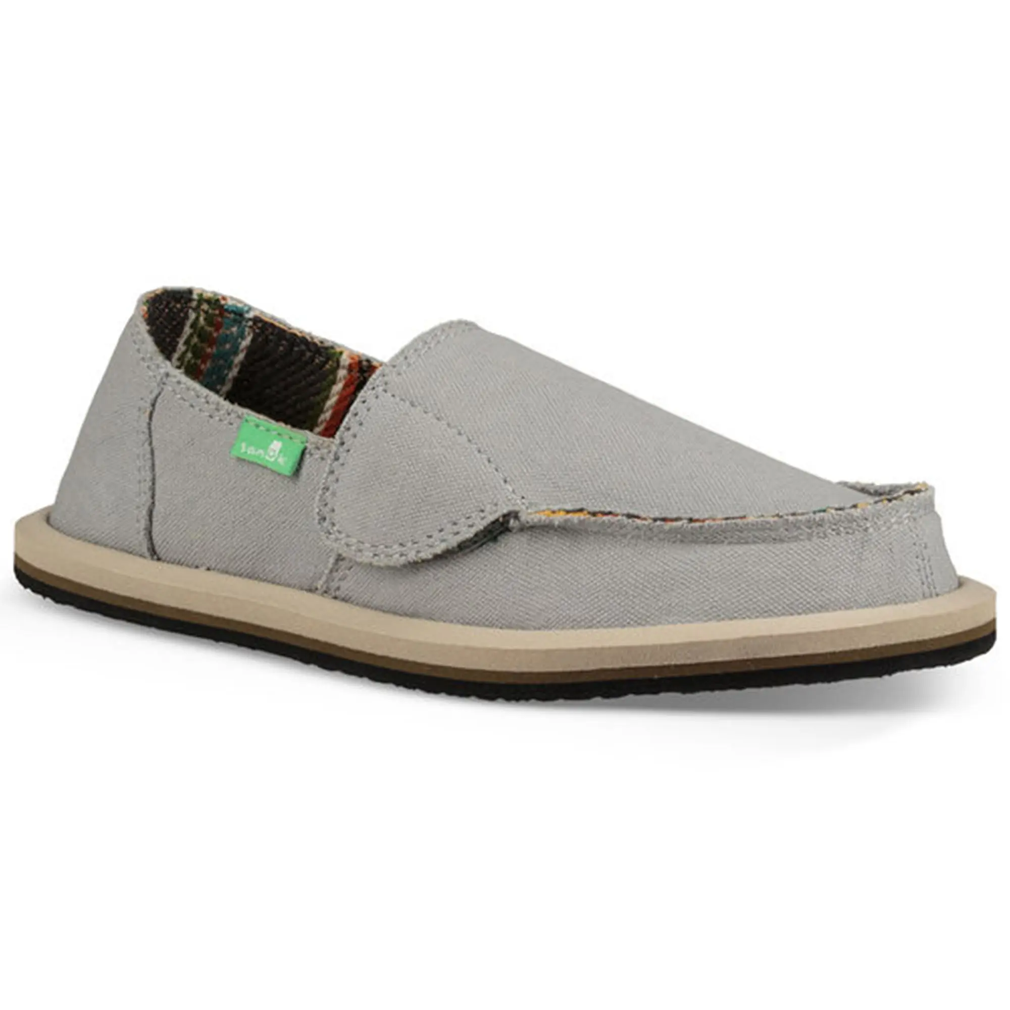 Детские повседневные туфли Vagabond серого цвета Sanuk, Grey Blanket