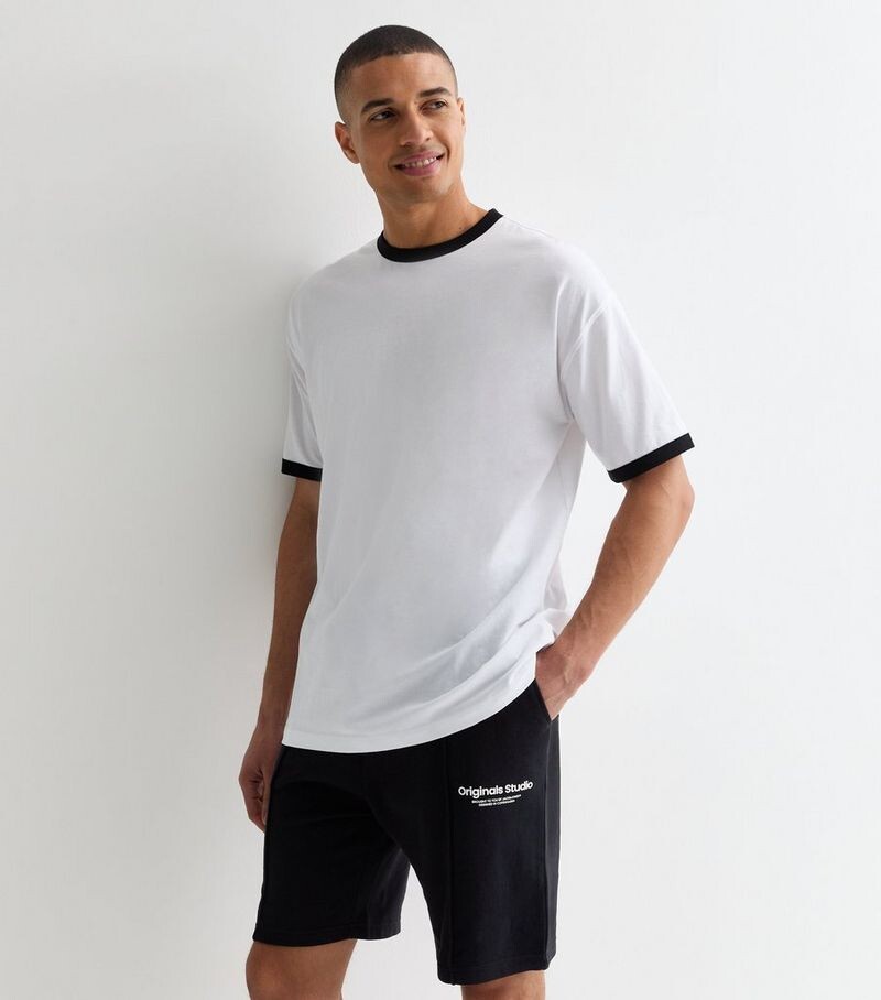

Черные спортивные шорты с логотипом Jack & Jones Jack & Jones, черный