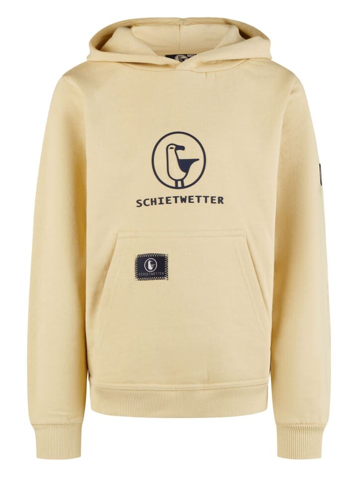 

Пуловер с капюшоном SCHIETWETTER, цвет sand/navy