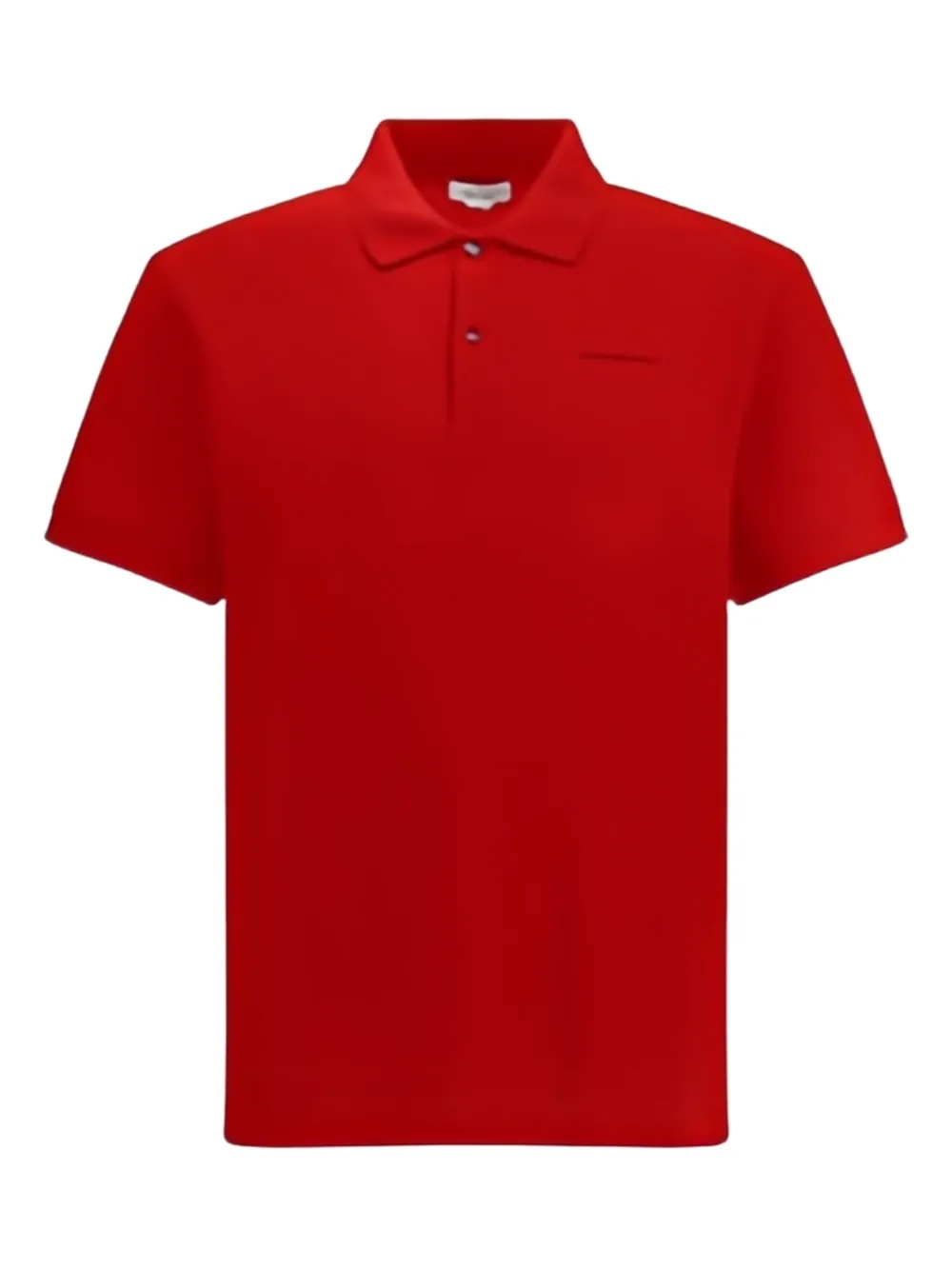 

Поло с вышитым логотипом Alexander Mcqueen