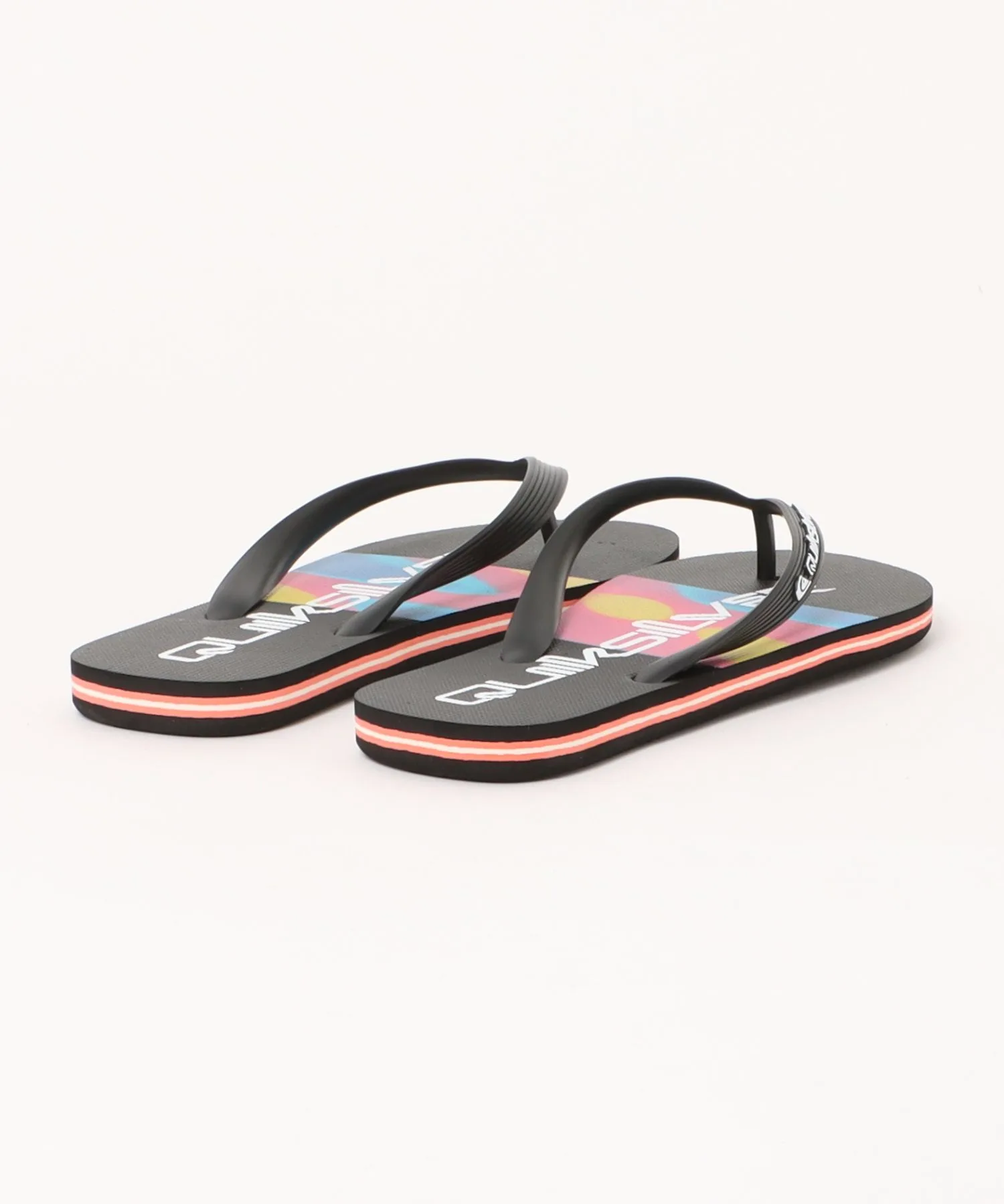 Мужские сандалии с лямками и логотипом Molokai Stripe 26 Quiksilver синие — фото 2