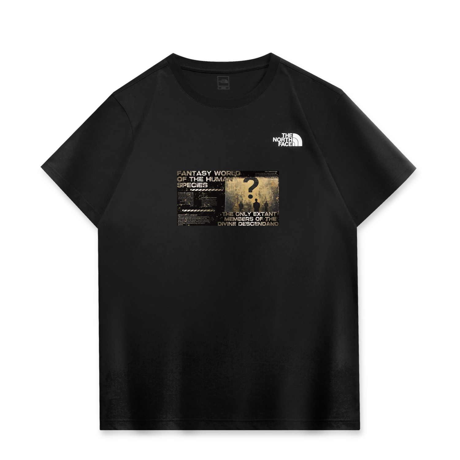 

THE NORTH FACE Футболка унисекс черная, Черный, THE NORTH FACE Футболка унисекс черная