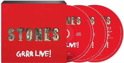 

CD диск Rolling Stones: GRRR Live! [2 CD/Blu-ray]