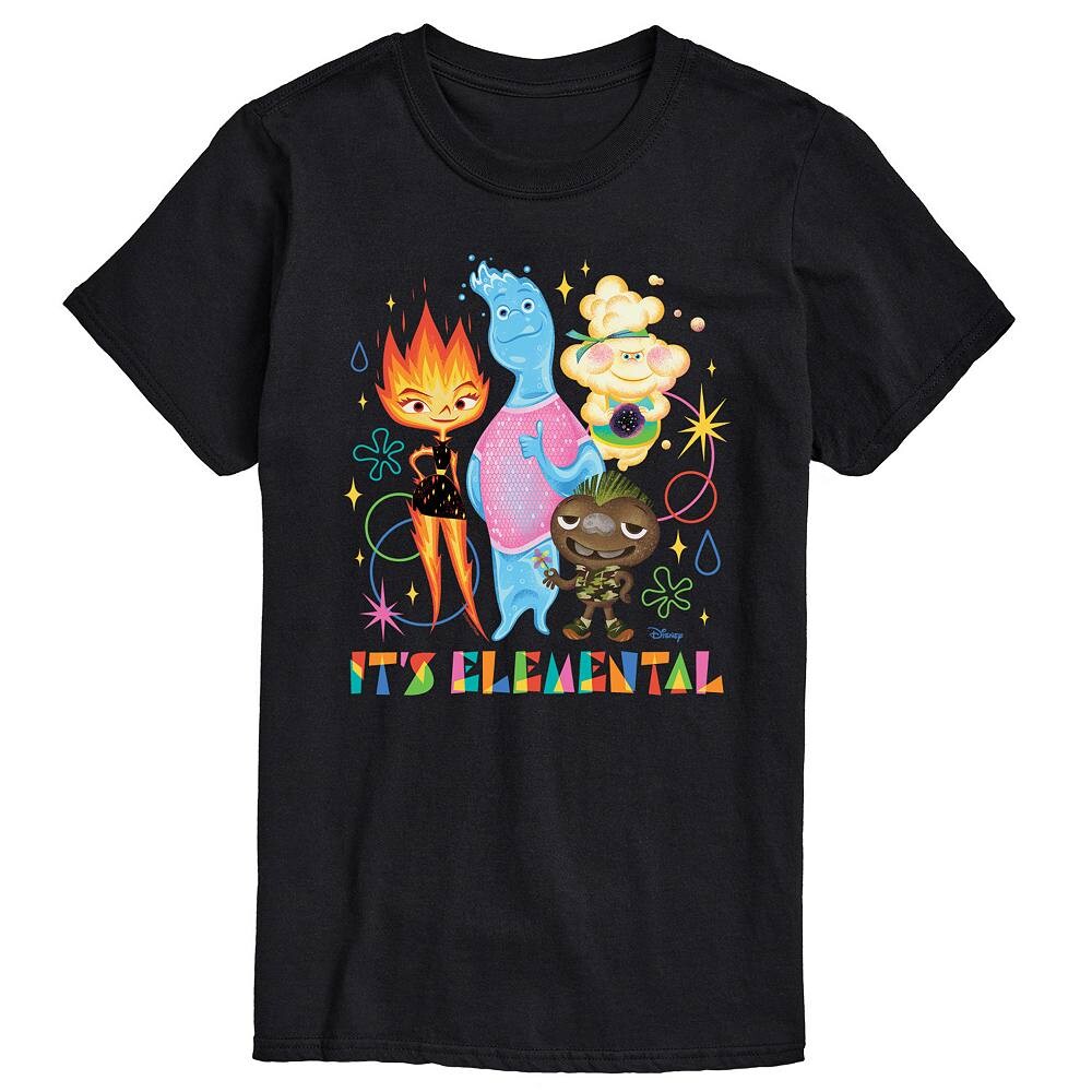 

Мужская футболка Elemental Licensed Character, черный