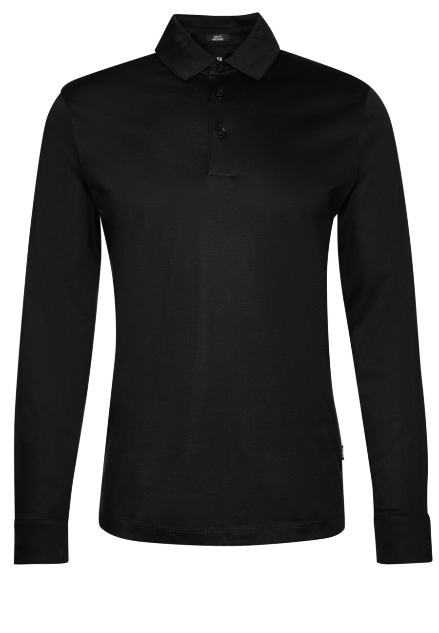 

Повседневная рубашка BOSS Slim fit Button Up Shirt Pleins, черный
