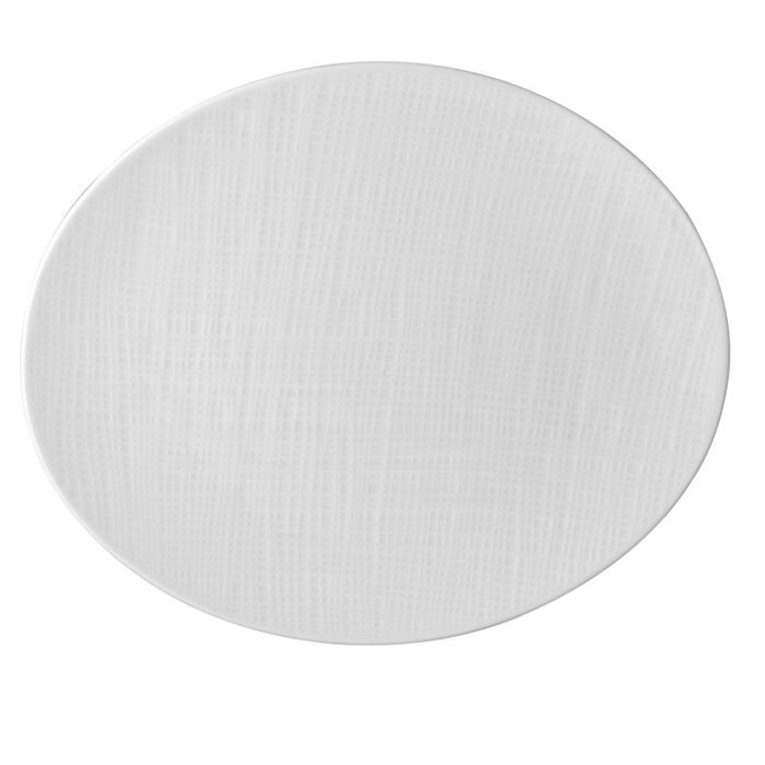 

Овальное блюдо Bernardaud из органзы, белое, 15 дюймов, белый