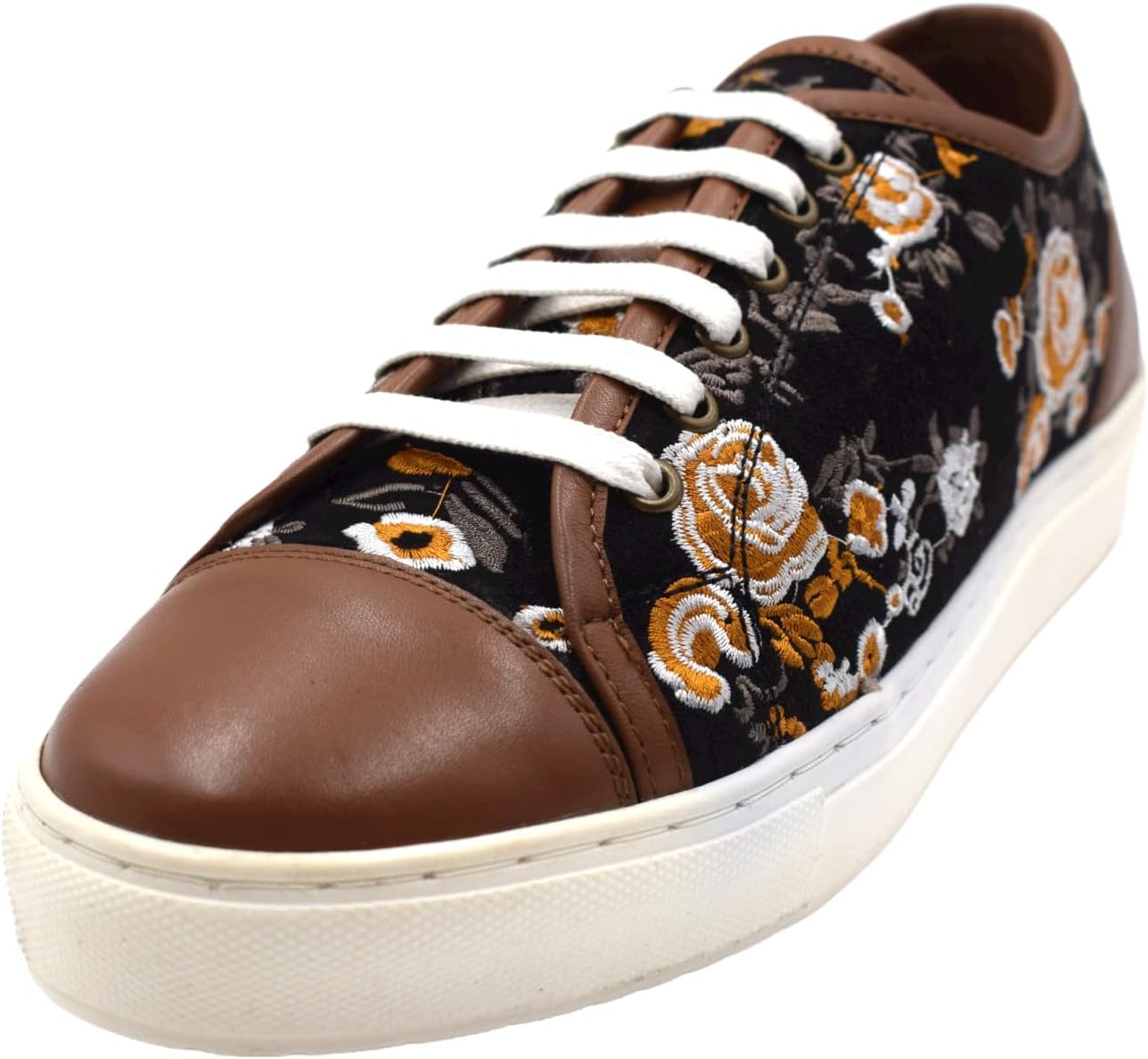 

NEKTA /ke'nekt/ Мужские модные кроссовки с шнуровкой из кожи / Повседневная обувь, Low Tan