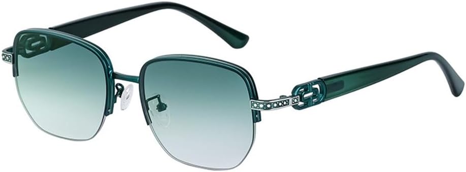 

Солнцезащитные очки для женщин 2027 года, металлическая полуободковая оправа с градиентным цветом, для активного отдыха и путешествий, мужские солнцезащитные очки MTZJH, 2