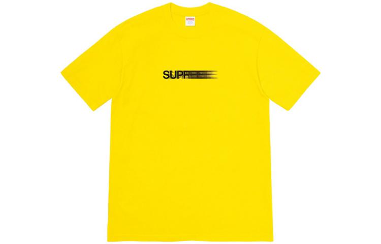 

Футболка Supreme с логотипом Motion, серо-белая