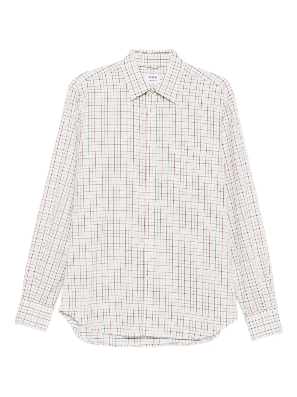 

Рубашка в клетку ASPESI, белый