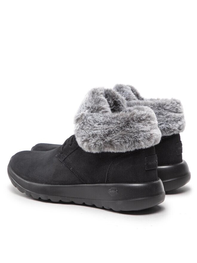 Ботинки женские Skechers On The Go Joy на плоской подошве, черный — фото 3