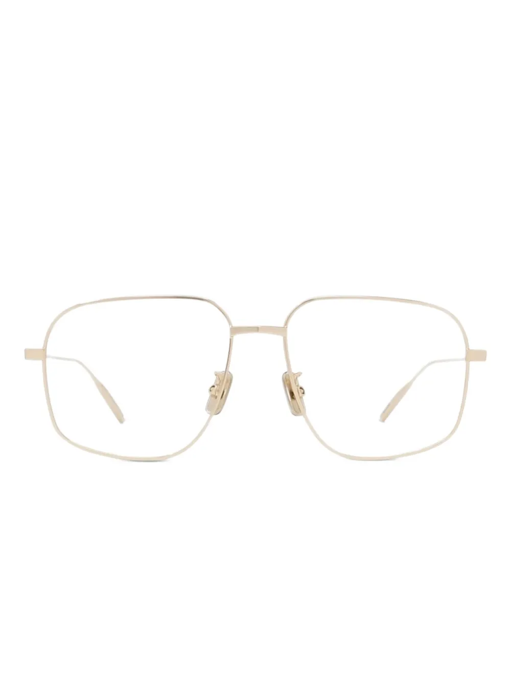 

Очки в квадратной оправе Givenchy Eyewear, золотой