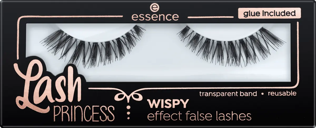 

Ресницы искусственные Princess Wispy Effect (1 пара) 2 шт. essence