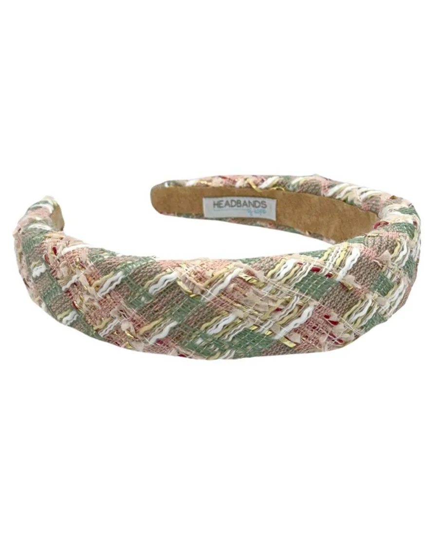 Мягкая повязка на голову - Пастельная клетка Headbands of Hope, Pastel