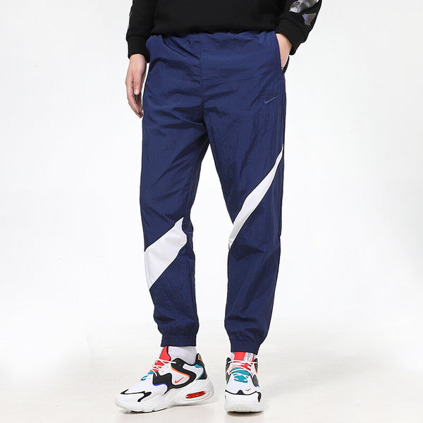 Брюки mens sportswear casual ankle banded sportspants blue Nike, синий — фото 3