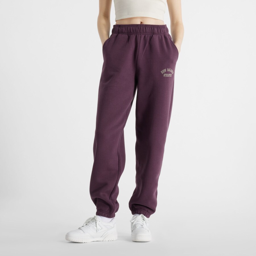 

Брюки свободного кроя new balance, коричневый