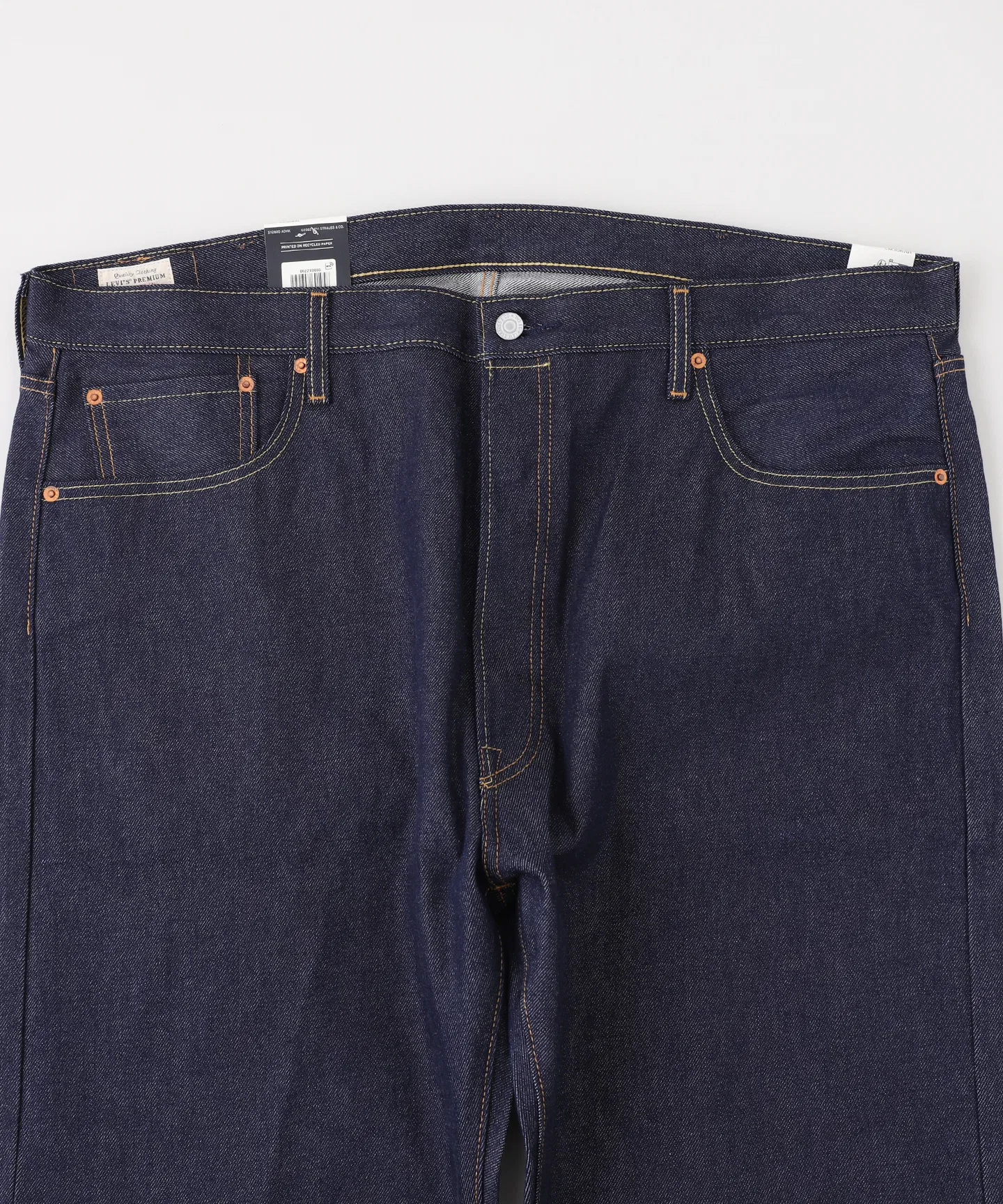 [Добавлено] LEVI'S(R) / Levi's(R) Специальный заказ 501(R) Жёсткие джинсы с кромкой L32 W40-W42 — фото 4