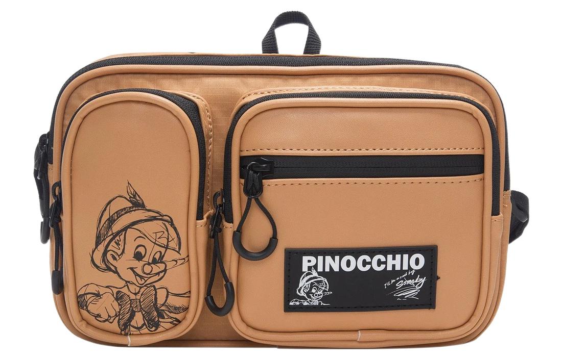 

Спортивная сумка через плечо LiNing Disney Collaboration Sportlife из полиамида, унисекс, темно-коричневая