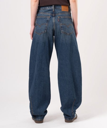 Джинсы BAGGY DAD Barrel Jeans темно-синего цвета Levi's, Dark Indigo - Worn In — фото 3