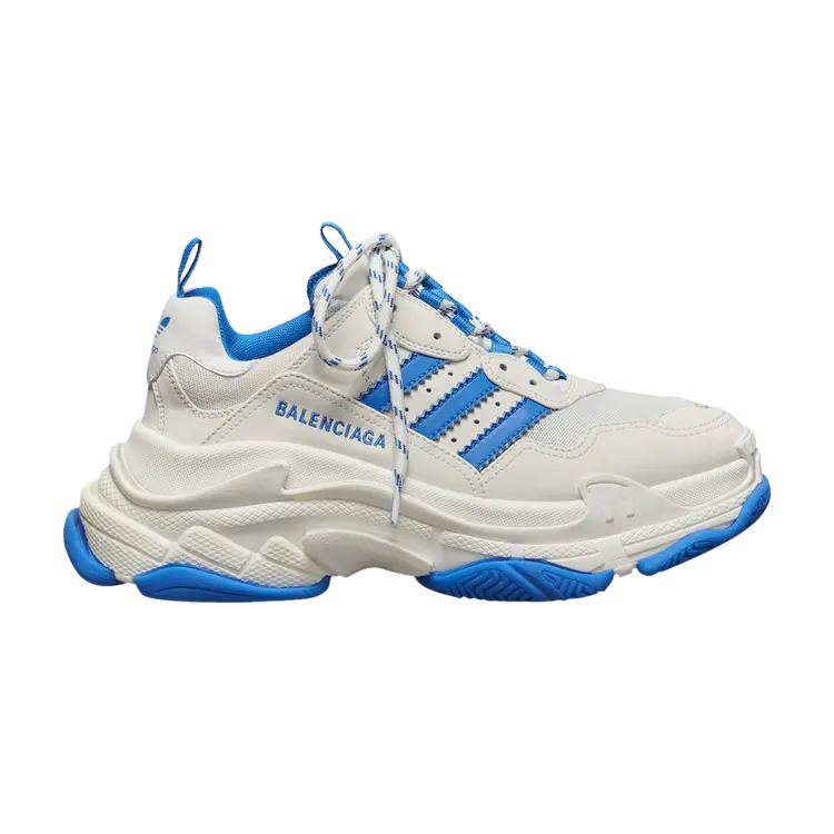 Кроссовки Adidas Balenciaga x Adidas Wmns Triple S Sneaker, белый