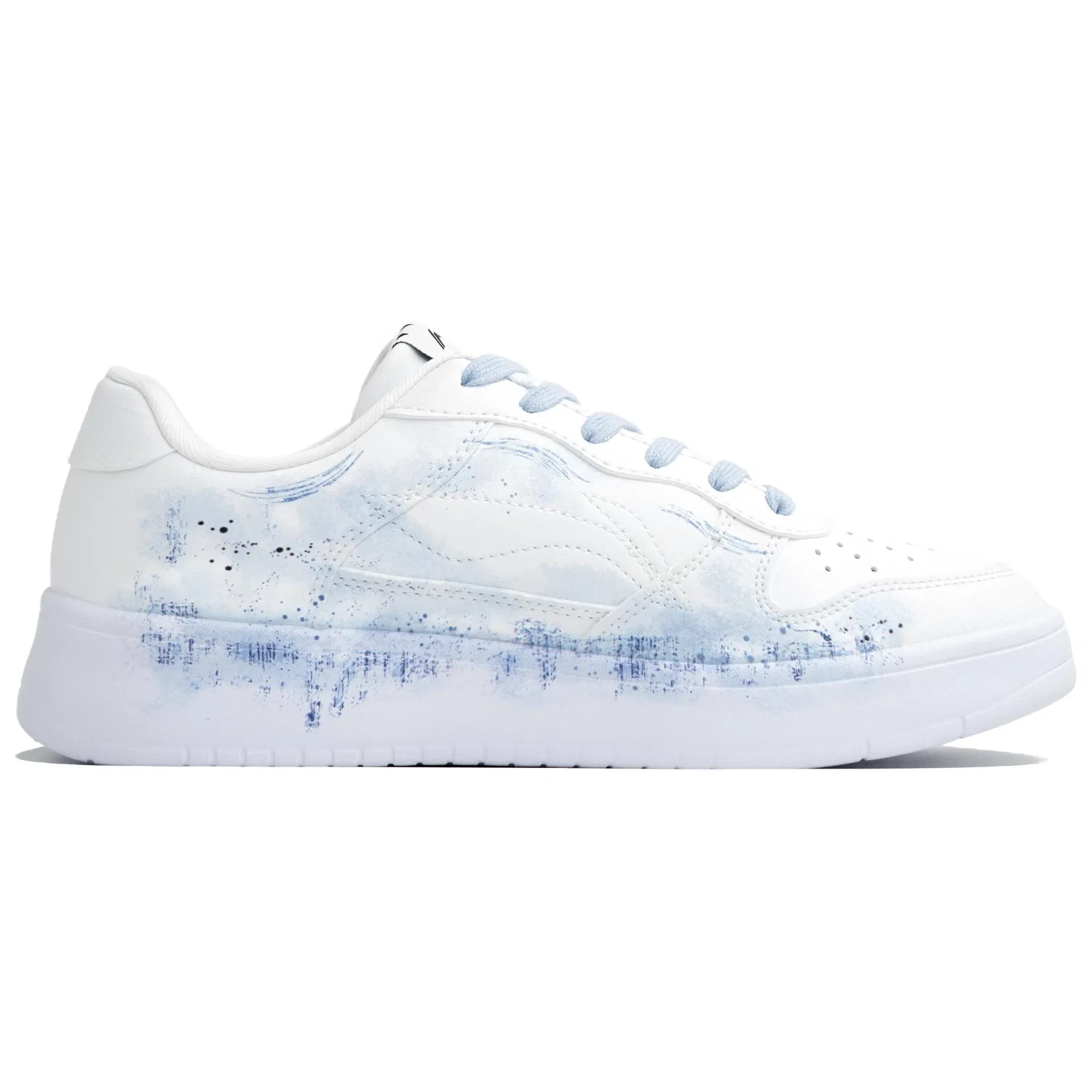 Кроссовки Li-Ning Floating Boat White Blue — фото 4