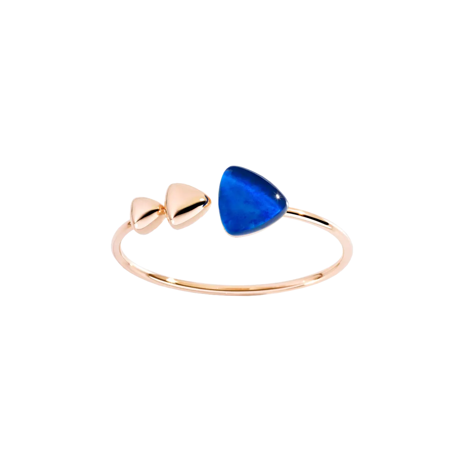 

Браслет Vhernier Arrow из розового золота, ляписа и горного хрусталя