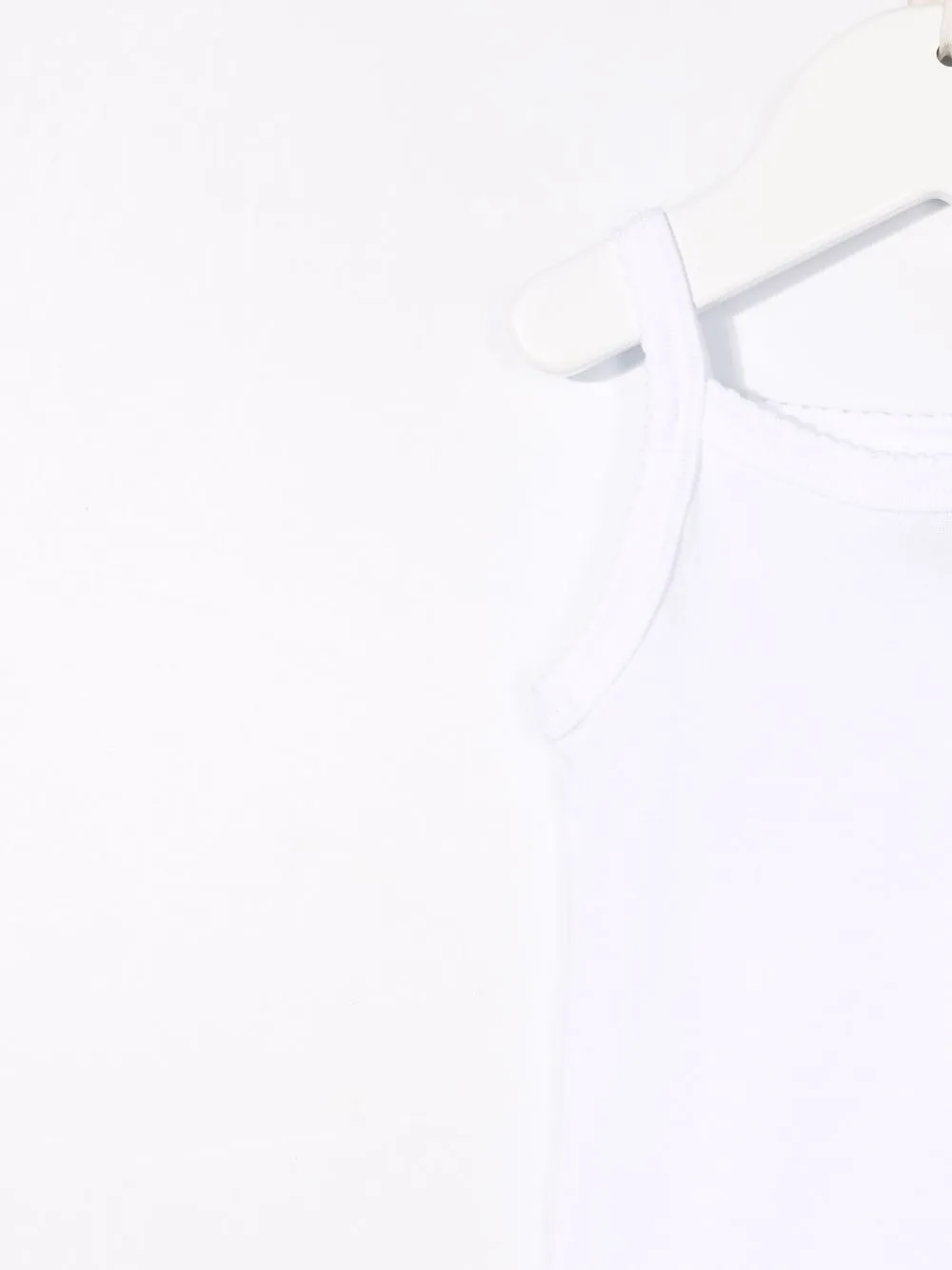 Комплект из двух боди Petit Bateau, белый — фото 4