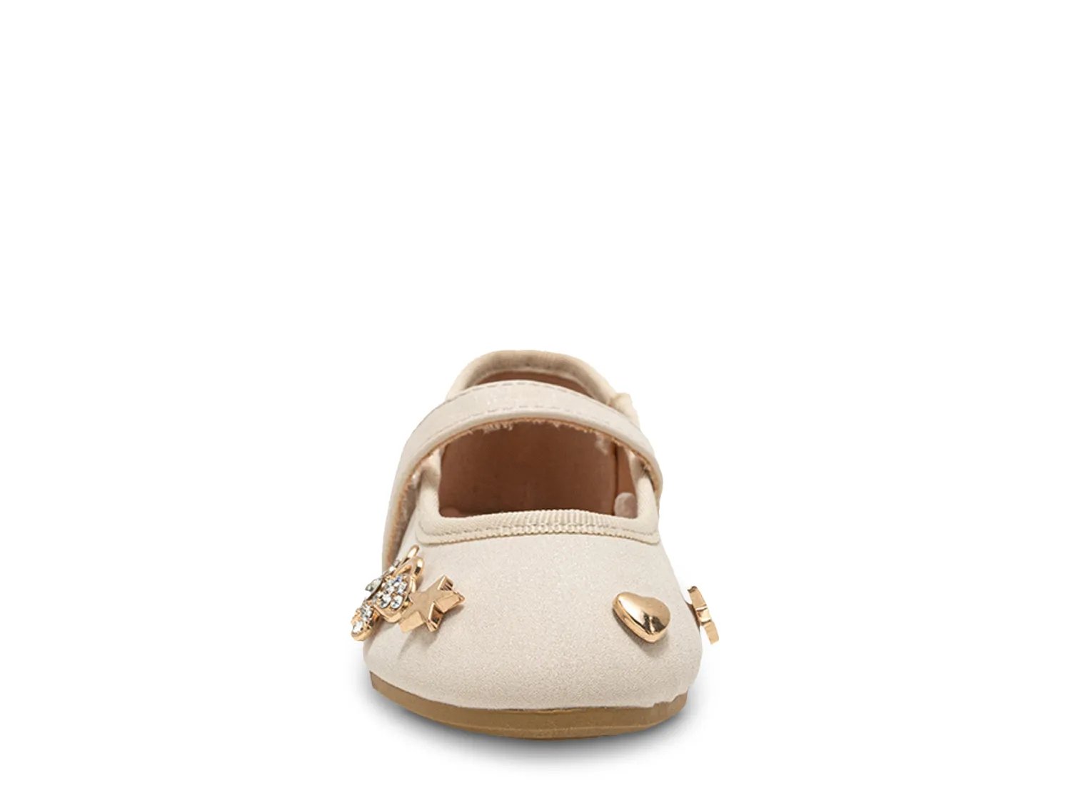 Балетки bebe Briana Mary Jane Flat - Kids', серо-коричневый — фото 4