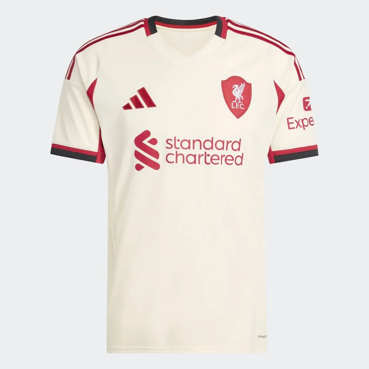 

Мужская футболка основной формы Liverpool FC 2025-2026 adidas, красный