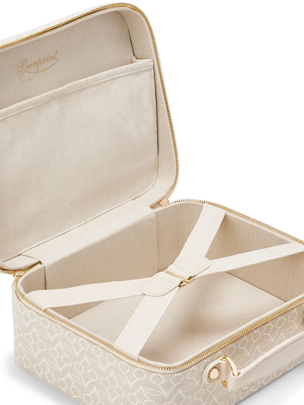 

Пеленальная сумка с монограммой Bonpoint, нейтральный