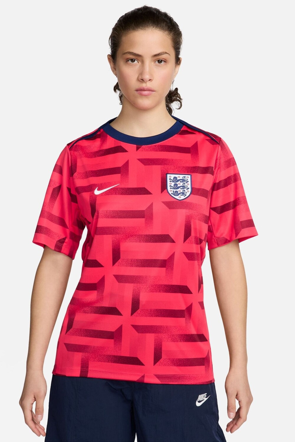 

Предматчевая футболка Dri Fit England Academy Nike, красный