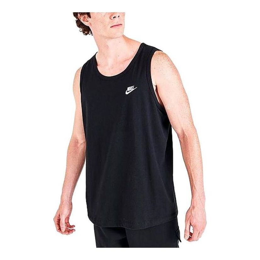 

Спортивный топ Nike Sportswear Club Tank 'Black' BQ1260-010, черный