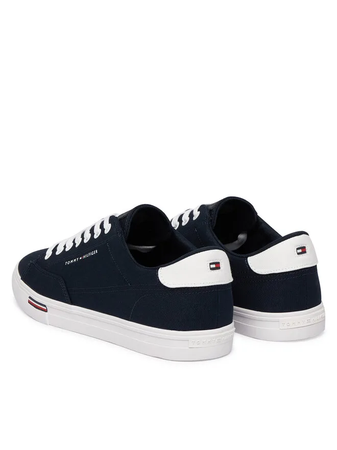 Tommy Hilfiger Тканевые кроссовки Vulc Core Rwb Long FM0FM05813, темно-синие — фото 3