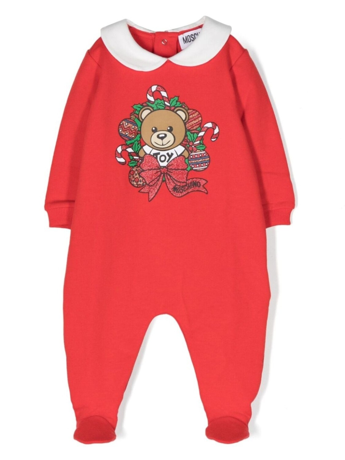 

Moschino Kids пижама с принтом Teddy Bear, красный
