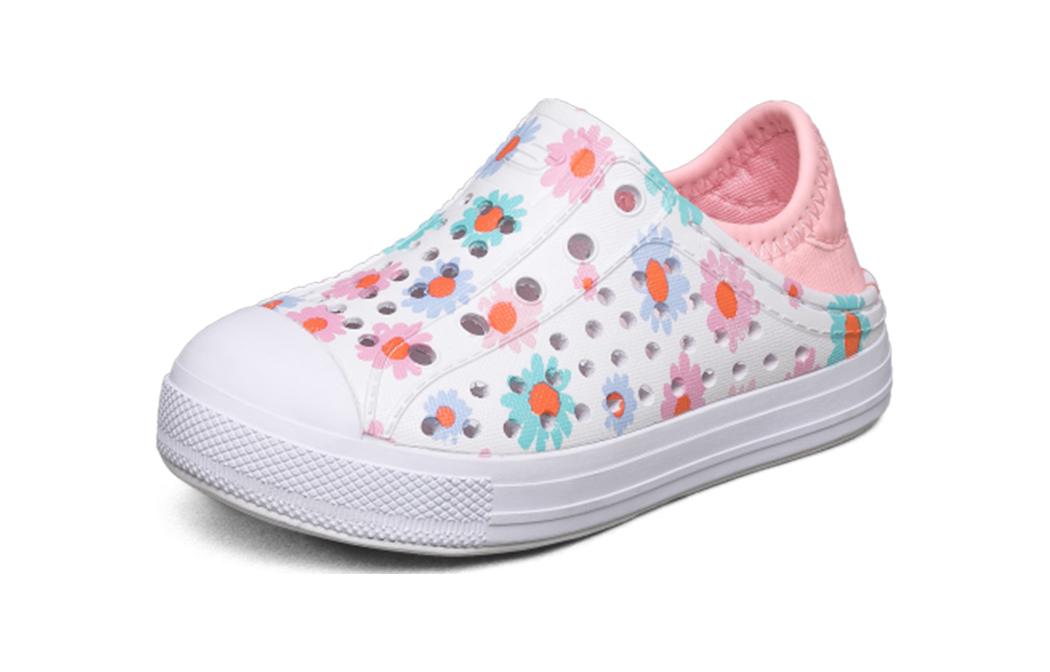 

HELLO DAISY Низкие Кроссовки из Холста Белые Розовые Детские Skechers