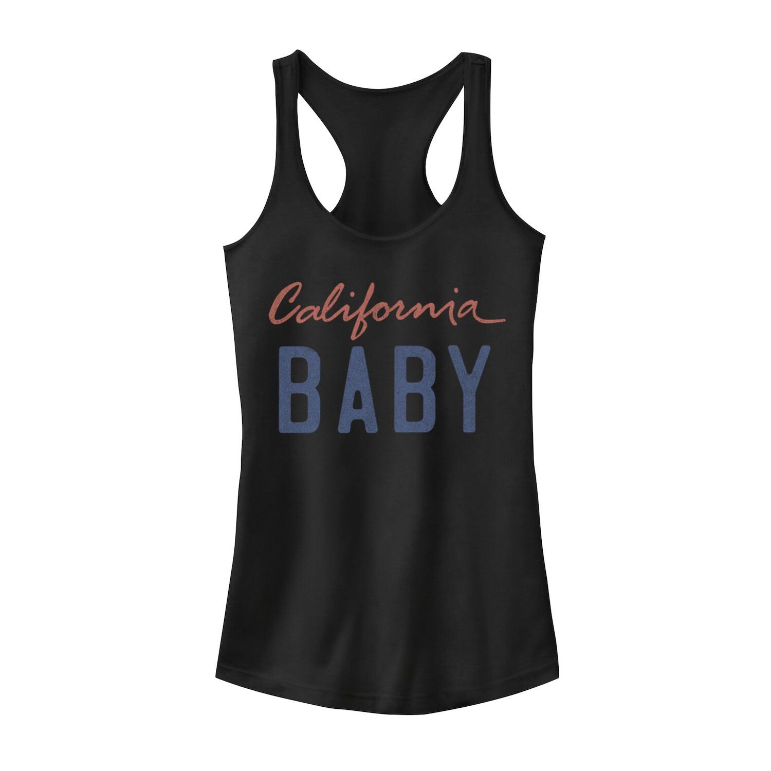 

Модная майка с номерным знаком «California Baby» для юниоров Licensed Character