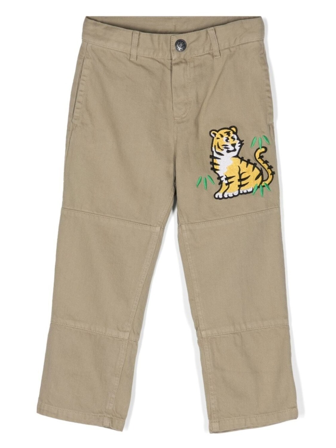 

Kenzo Kids прямые брюки, серый