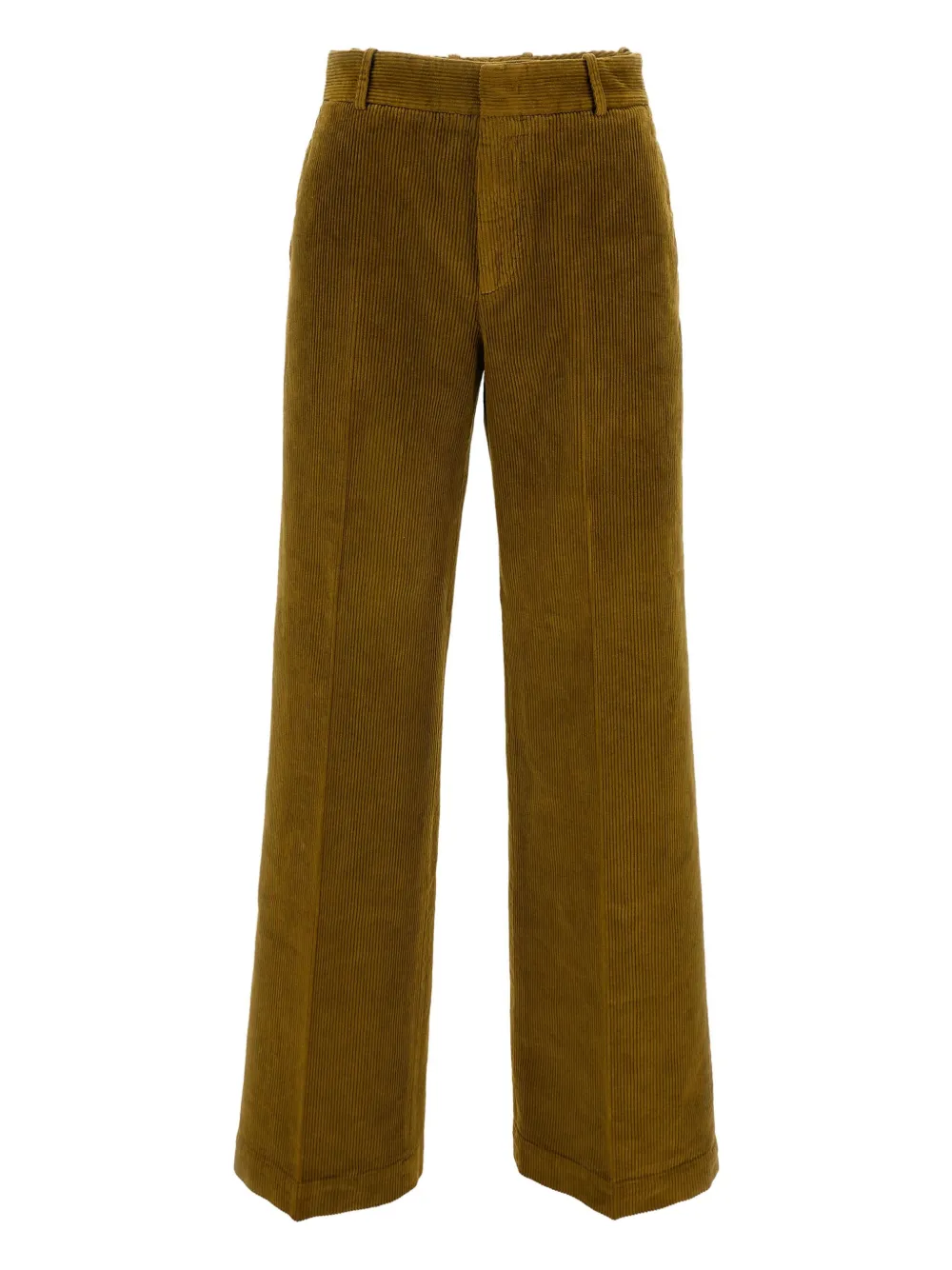 

Вельветовые брюки прямого кроя Cellar Door, зеленый