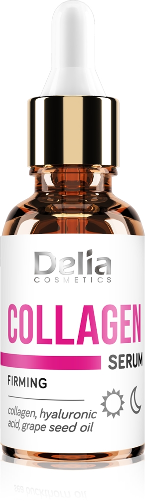 

Аутентичная бьюти-коллагеновая укрепляющая сыворотка для лица с коллагеном Delia Cosmetics, 30 мл