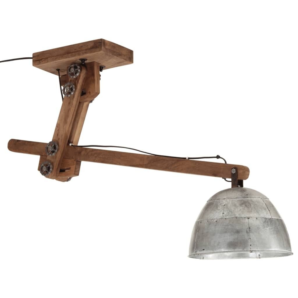

VidaXL Потолочный светильник 25 Вт Vintage Silver 105x30x65-108 см E27, серебро