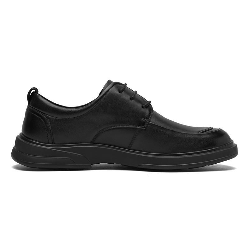 SEPTWOLVES Мужские черные классические туфли, цвет Black (Standard Leather Shoe Size) — фото 2