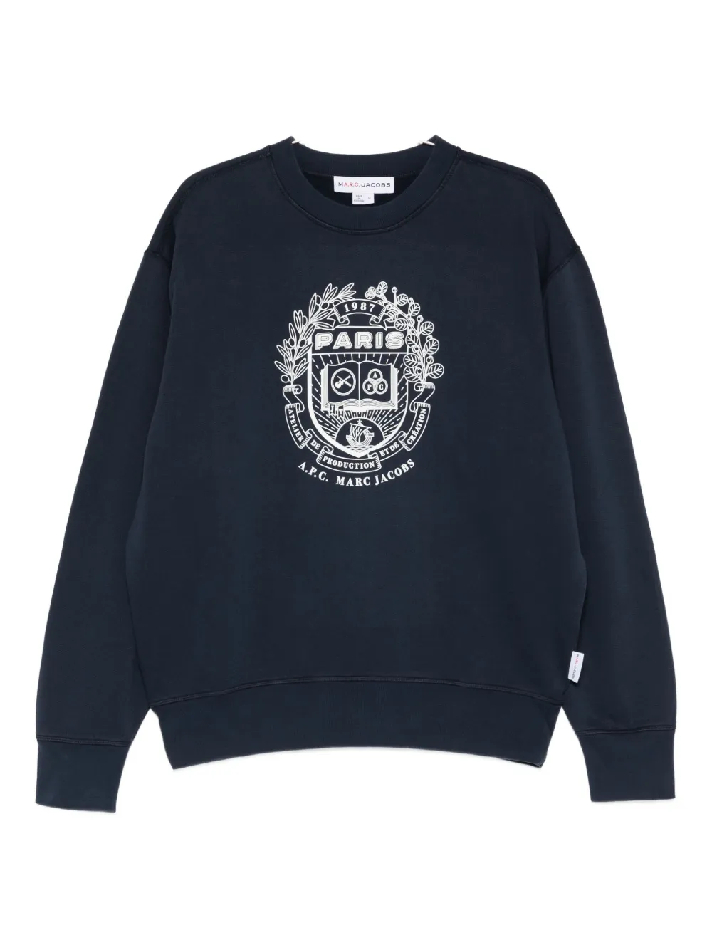 

Свитшот X A.P.C The Paris Marc Jacobs, синий