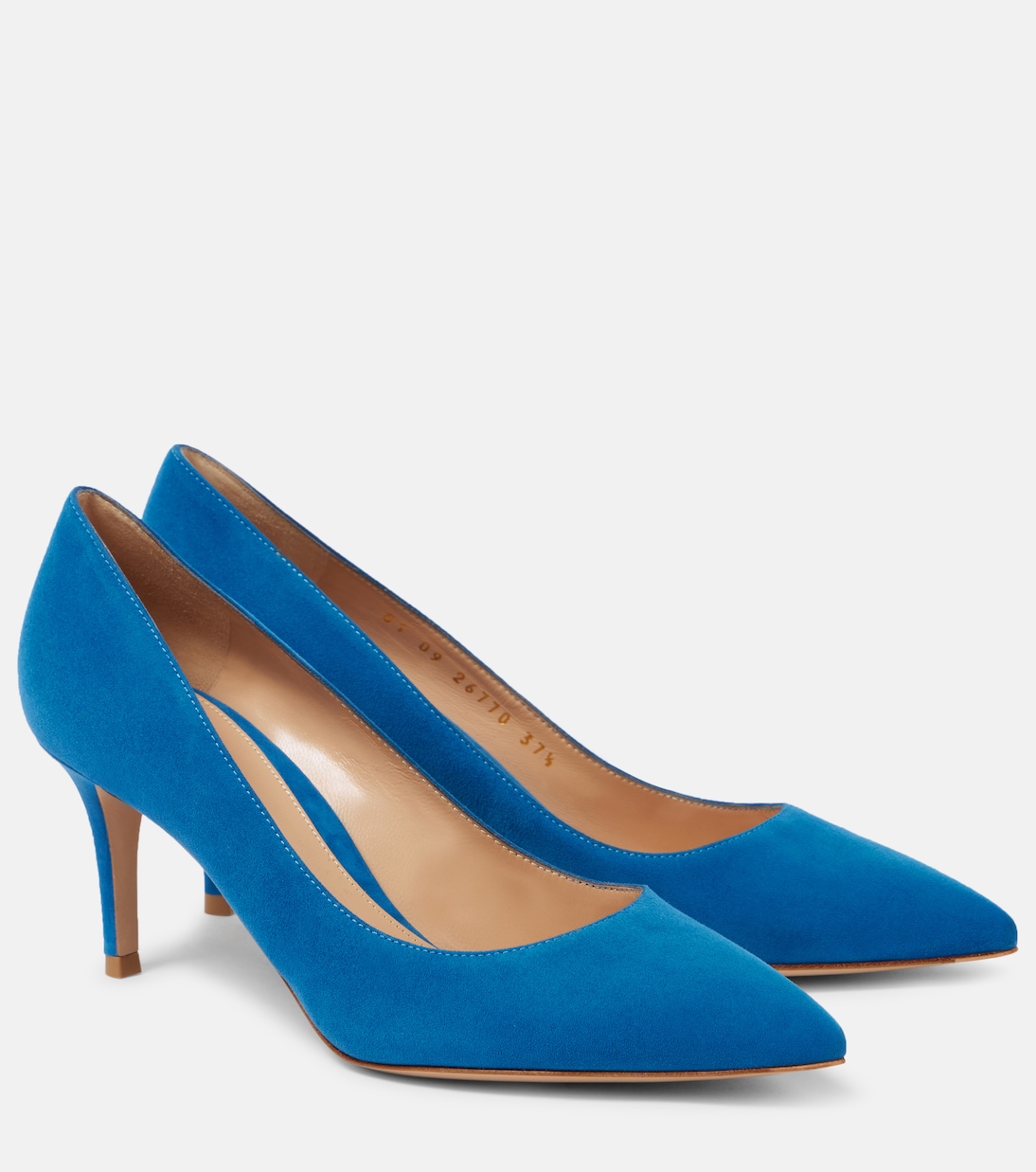 Замшевые туфли Gianvito 70 Gianvito Rossi, Rio