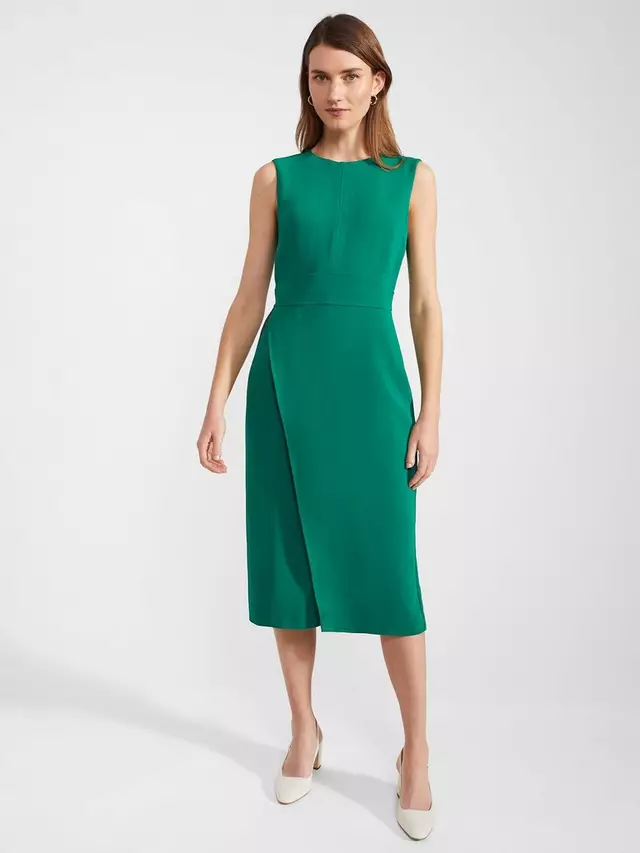 

Платье Hobbs Petite Maura Knee Length, цвет malachite green