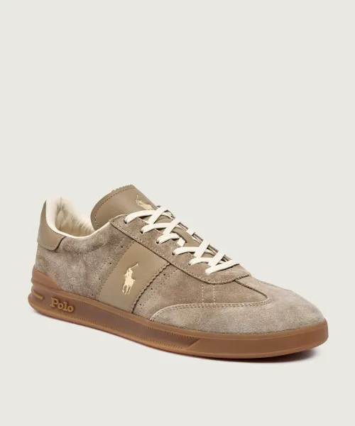 

Кожаные кроссовки Aera Polo Ralph Lauren, бежевый