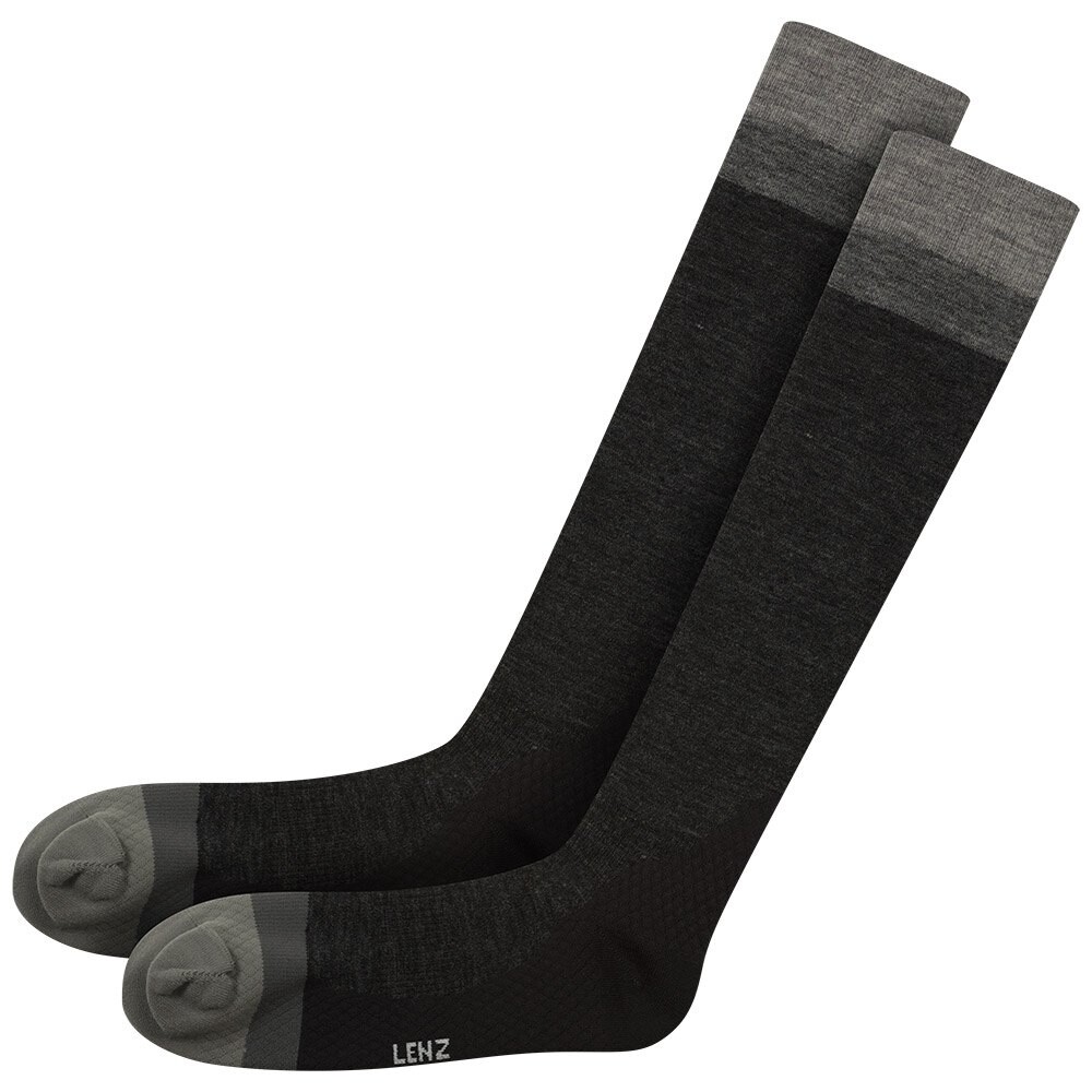 

Носки Lenz Merino Compression 1 Long, черный