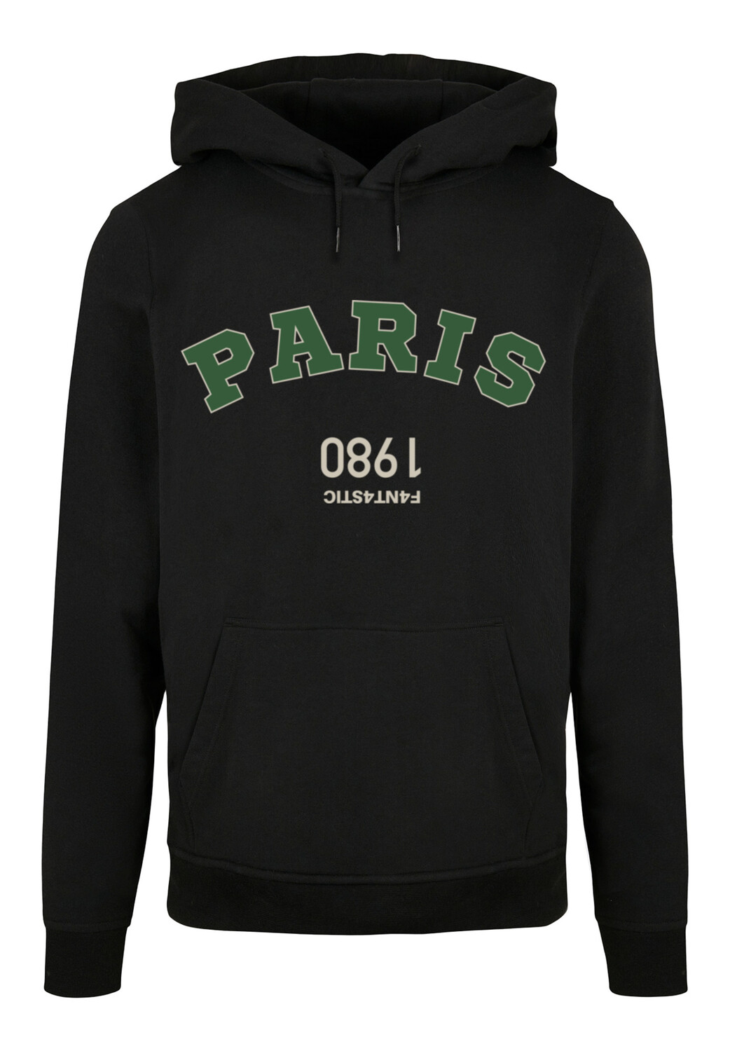

Пуловер F4NT4STIC Basic Hoodie Paris 1980 GR HOODIE, черный