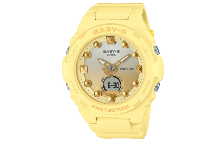 

CASIO Часы Women's BABY-G Yellow Watch BGA-320-9APR, Yellow Watch Dial
